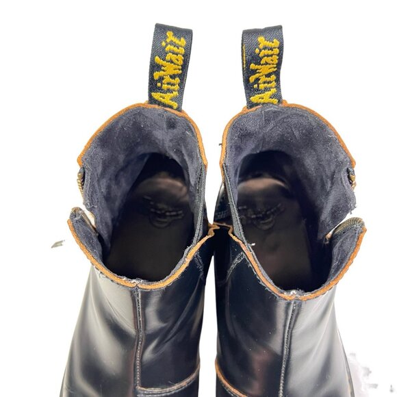 Dr. Martens Rometty II Womens Size 7 Platform Chelsea Boots Black Leather - Picture 7 of 9